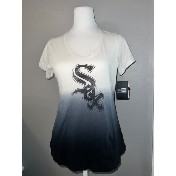 New Era Women's White Sox MLB T shirt size small - Picture 1 of 4